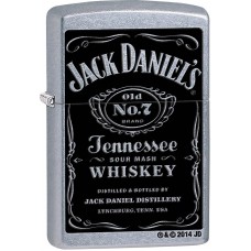 Jack Daniels Label  Zippo Lighter 24779 in Street Chrome